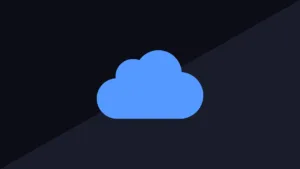Free cloud cloud computing connection vector