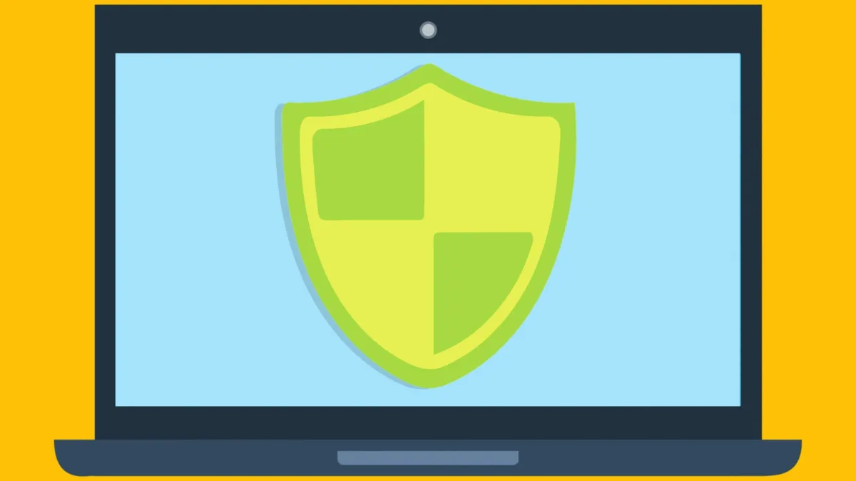 Free antivirus security privacy illustration