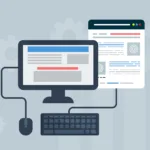 Free web design user interface website illustration