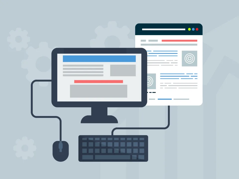 Free web design user interface website illustration
